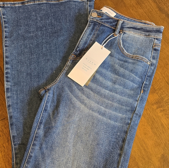 Risen Denim - NWT Risen Dark Flare Jeans